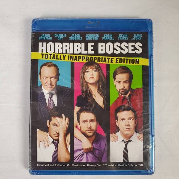 Horrible Bosses (Blu-ray, Totally Inappropriate Edition, Jason Bateman, Jennifer - Picture 1 of 2